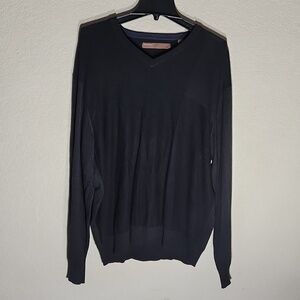 Perry Ellis Sweater Mens Size XL Black